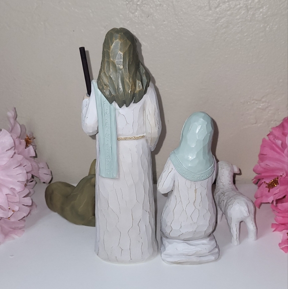 Joyin NIB Sculpted 4pc Christmas Story Nativity Decoration Set - Picture 11 of 11